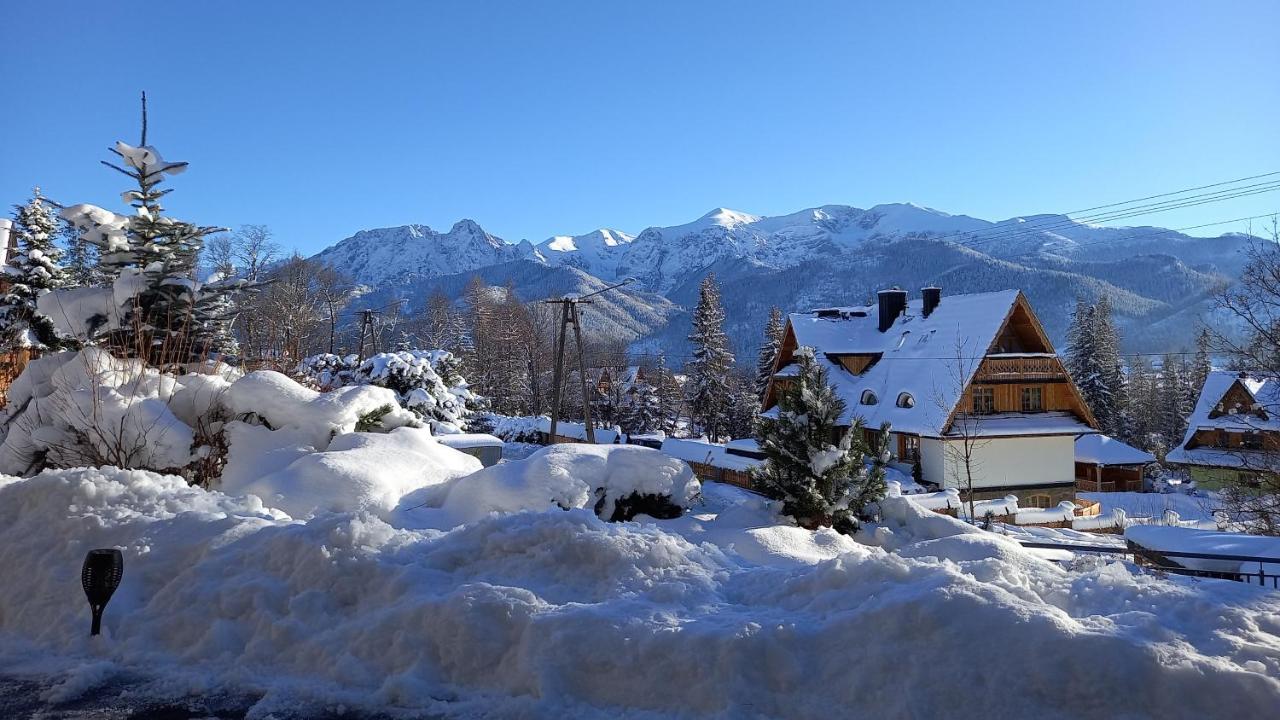 Ferienwohnung Apartament Z Widokowym Tarasem Na Tatry Kościelisko Exterior foto