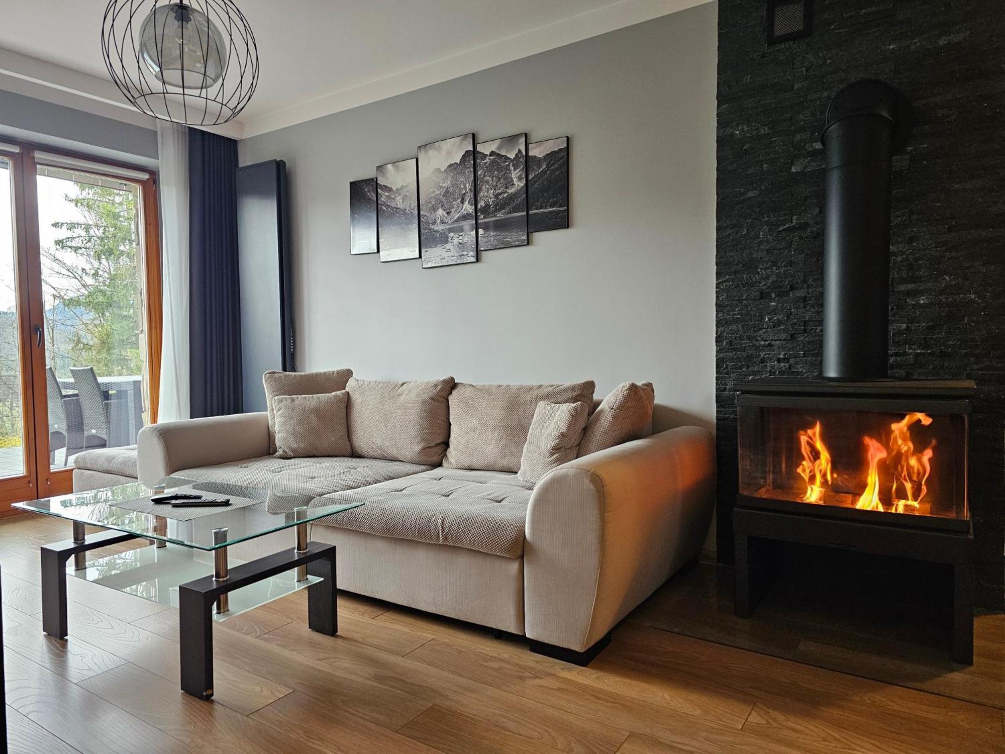 Ferienwohnung Apartament Z Widokowym Tarasem Na Tatry Kościelisko Exterior foto